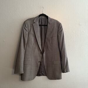ZZegna TwentyFourSeven Blazer Elbow Patch Size 44